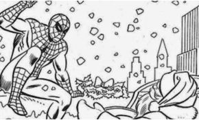Coloriage Spiderman À Imprimer Gratuit Élégant Coloriage Spiderman Noel Imprimer
