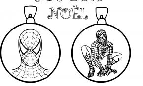 Coloriage Spiderman À Imprimer Gratuit Nice Coloriage Spiderman Noël à Imprimer