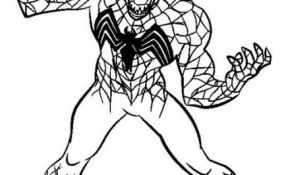 Coloriage Spiderman À Imprimer Luxe Coloriage Spiderman Attaque De Venom