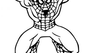 Coloriage Spiderman À Imprimer Meilleur De 124 Dessins De Coloriage Spiderman à Imprimer
