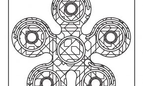 Coloriage Spinner Nice Fid Spinner Fun Round Mandala Zen Coloring Pages Printable