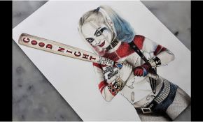 Coloriage Suicid Squad Génial Drawing Harley Quinn Suicide Squad