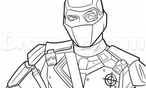 Coloriage Suicid Squad Génial Step 8 How to Draw Deadshot From Suicide Squad