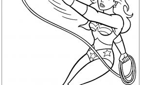 Coloriage Super Heroine Génial Wonder Woman Et Un Lasso Coloriage Wonder Woman