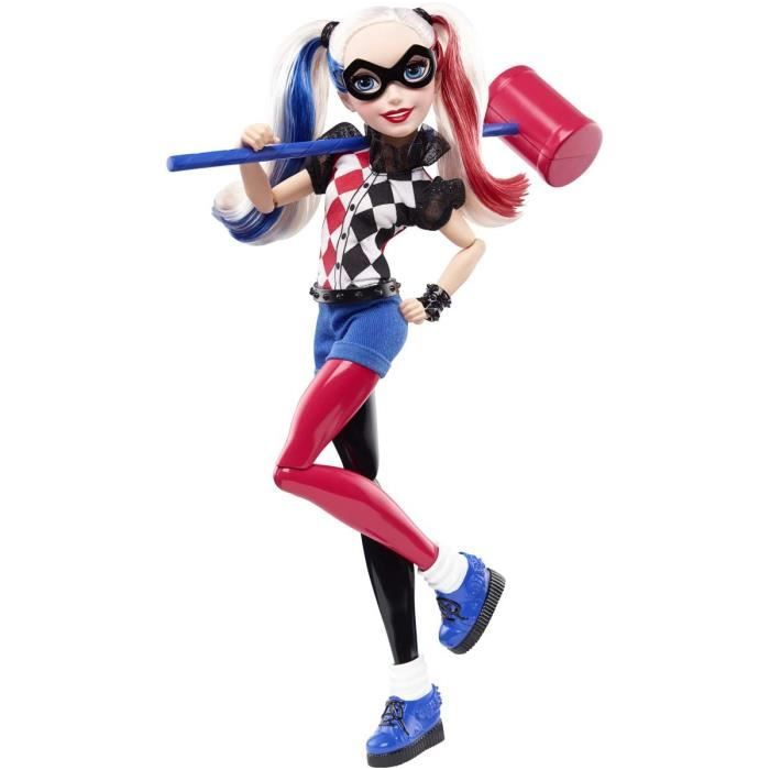 Coloriage Super Héros Girl Meilleur De Dc Super Hero Girl Harley Quinn 30 Cm Achat Vente