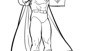 Coloriage Superman Inspiration Superman 10 Super Héros – Coloriages à Imprimer