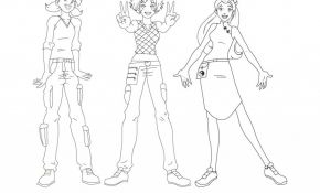 Coloriage Totally Spies À Imprimer Nice Totally Spies 34 Dessins Animés – Coloriages à Imprimer