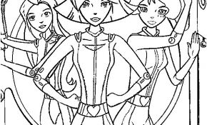 Coloriage Totally Spies Unique Coloriages Totally Spies