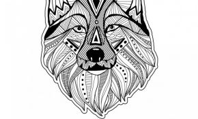 Coloriage Totem Meilleur De Coloriage Loup Totem Sélène Et Gaïa