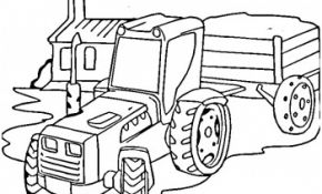 Coloriage Tracteur Avec Remorque Meilleur De Coloriage Tracteur Case