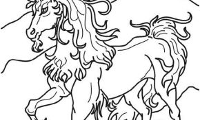 Coloriage Unicorn Frais Colorier Les Dessins De Mythologie