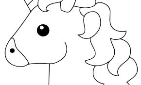 Coloriage Unicorn Nouveau Free Printable Emoji Coloring Pages