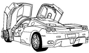Coloriage Voiture Tuning Nice Voiture Sport Tuning 154 Transport – Coloriages à