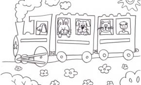Coloriage Wagon Nouveau Coloriage Pour Enfant Train