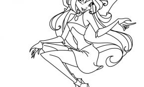 Coloriage Winx Club Inspiration Coloriages Coloriage Bloom Fr Hellokids