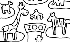 Coloriage Zoo Luxe Zoo 82 Animaux – Coloriages à Imprimer