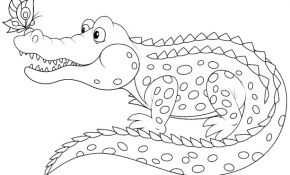 Crocodile Coloriage Meilleur De Coloriage à Imprimer Un Crocodile Dory Coloriages