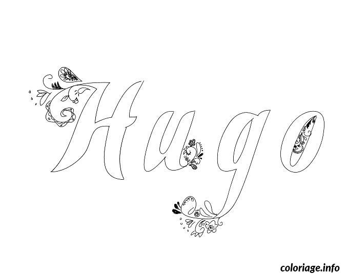 hugo coloriage 5428