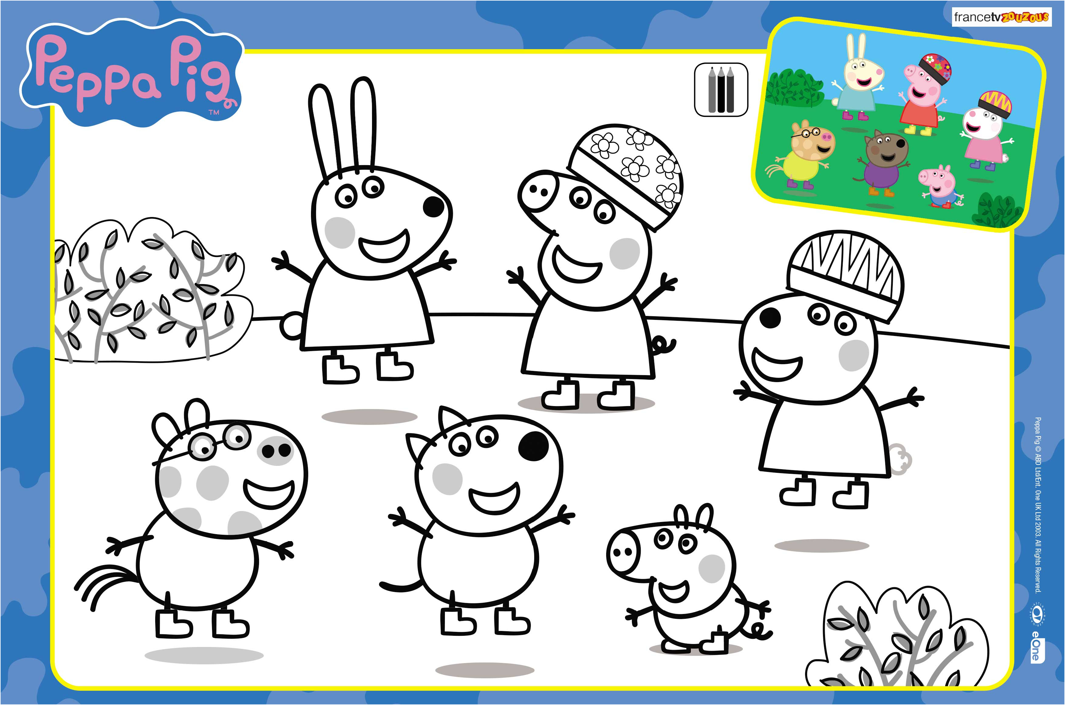 Dessin Peppa Pig Inspiration Les Coloriages De Peppa Pig Zouzous Dessins Animés Pour