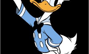 Donald Coloriage Nice Donald Duck Chronique Disney Portrait Personnage