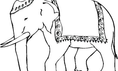 D Cent Elephant Coloriage Photos Coloriage