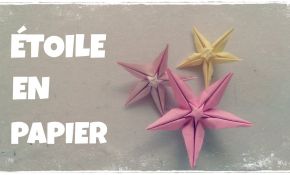 Étoile En Papier Unique Origami Facile Ment Faire Une Étoile En Papier