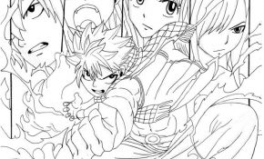 Fairy Tail Coloriage Nouveau Dessin Manga Visage Fairy Tail – Dessin De Manga