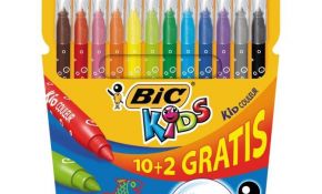 Feutre Coloriage Luxe Feutre De Coloriage Bic Kids Kid Couleur 10 Achat