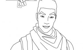 Fortnite Coloriage Luxe Coloriage Fortnite Battle Royale Personnage Dessin