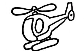 Hélicoptère Coloriage Inspiration Dessin Imprimer Helicoptere