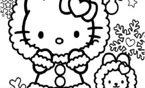 Hello Kitty Coloriage Meilleur De Coloriage Hello Kitty 5 Momes