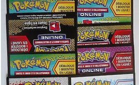 Jeu Pokemon En Ligne Nouveau Lot De 100 Cartes à Code De Jeu En Ligne Pokemon Line