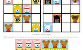 Jeux En Ligne Maternelle Génial Sudoku Animaux Momes