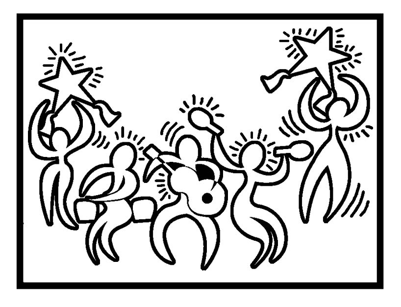 Keith Haring Coloriage Inspiration Keith Haring 14 Coloriage Keith Haring Coloriages Pour