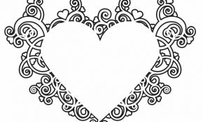 Mandala Coloriage Coeur Frais Mandalas Coeur 28 Mandalas – Coloriages à Imprimer