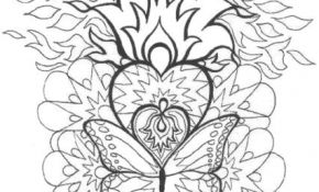 Mandala Coloriage Coeur Luxe 18 Dessins De Coloriage Mandala Coeur à Imprimer