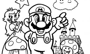 Mario Bros Coloriage Nice Coloriage Super Mario Bros Et Dessin à Imprimer