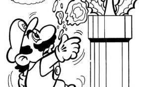 Mario Odyssey Coloriage Nice Coloriage Mario Et Plante Carnivore Dessin Gratuit à Imprimer