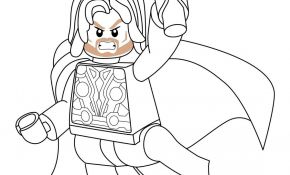 Marvel Coloriage Luxe Coloriage Lego Marvel Thor Dessin