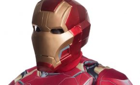 Masque Iron Man Luxe Iron Man Mark 43 Helmet Adult Superhero Costume Mask