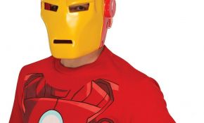 Masque Iron Man Unique Deluxe Iron Man Mask Costume Mask Adult Iron Man Halloween