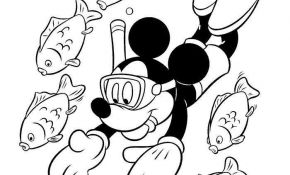 Mickey Et Minnie Coloriage Élégant Coloriage Mickey à Imprimer Mickey Noël Mickey Bébé