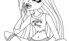 Monster High Coloriage Nice Monster High Coloriage