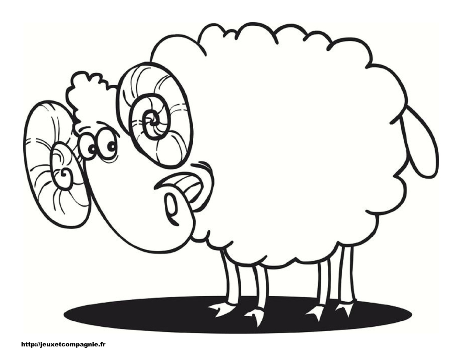 Mouton Coloriage Génial Coloriages Animaux De La Ferme