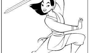 Mulan Coloriage Inspiration 20 Dessins De Coloriage Princesse Mulan à Imprimer