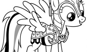My Little Pony Coloriage Nice Rainbow Dash Coloring Pages