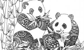 Panda Coloriage Inspiration Belle Coloriage Mandala Animaux Panda
