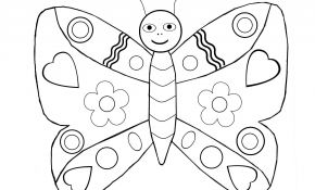 Papillon Coloriage Maternelle Inspiration 110 Dessins De Coloriage Papillon à Imprimer Sur Laguerche