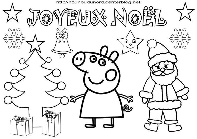 Pepa Pig Coloriage Nouveau Coloriage Noel Heros Des Enfants