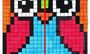 Pixel Art Coloriage Nouveau Pixel Art Symétrie Orthogonale Un Monde Meilleur